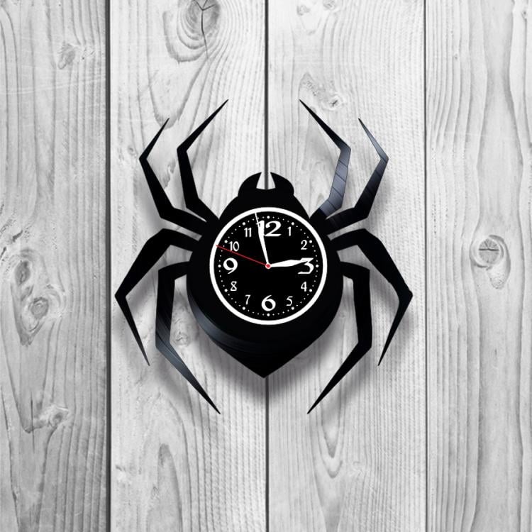 Часы настенные Паук 0259 из виниловой пластинки