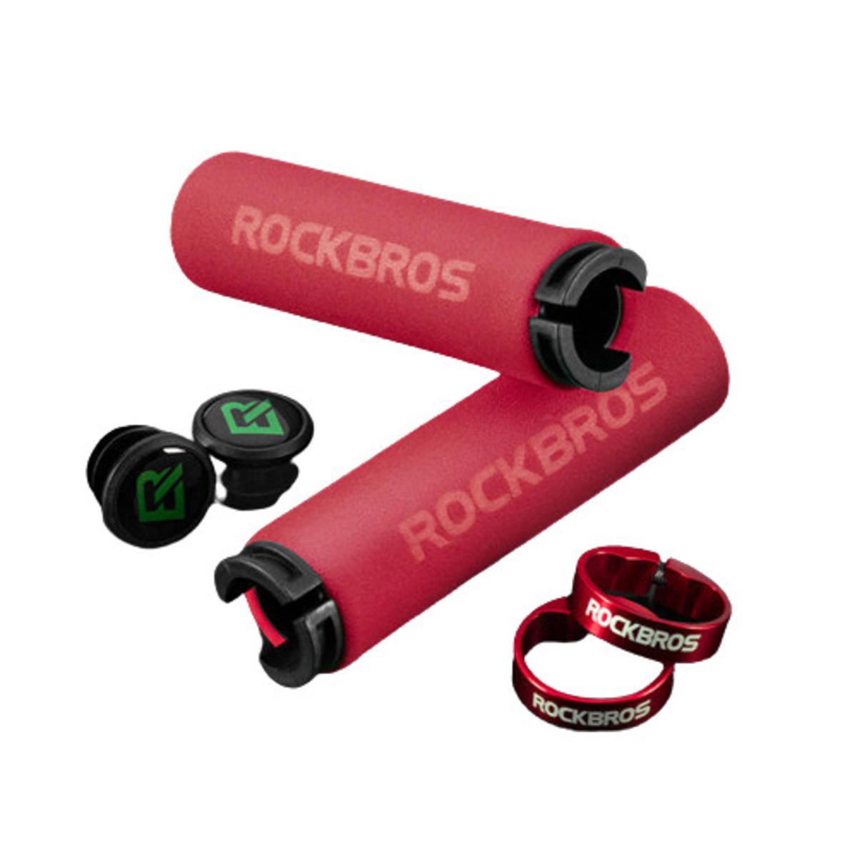 Грипсы Rockbros BT1001 Красный (RB-BT1001-2824) - фото 2 Грипсы Rockbros BT1001 Красный (RB-BT1001-2824) - фото 2