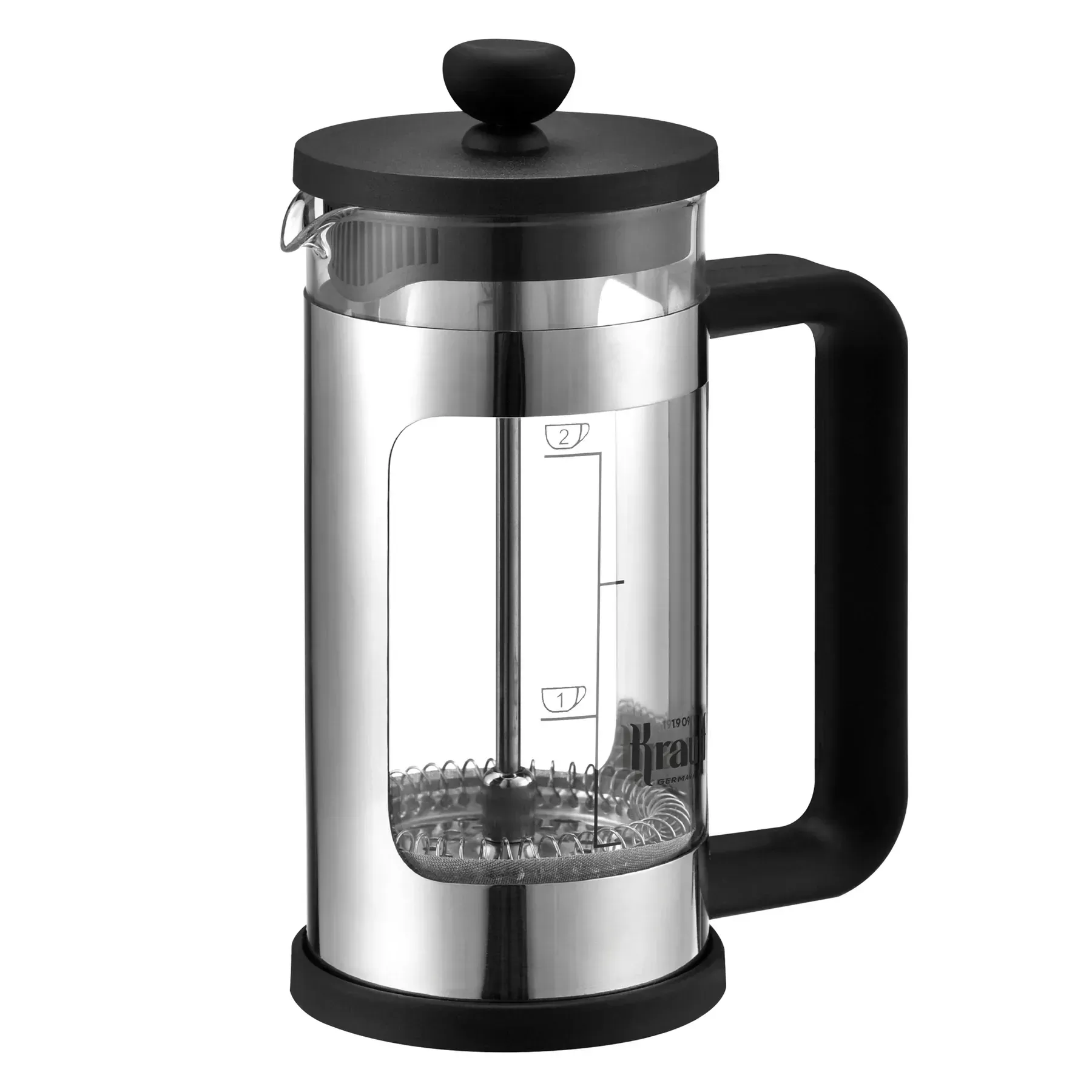 Набір Krauff термос Elbrus 750 мл/френч-прес 800 мл/термокухоль 480 мл (28556) - фото 2 Набір Krauff термос Elbrus 750 мл/френч-прес 800 мл/термокухоль 480 мл (28556) - фото 2