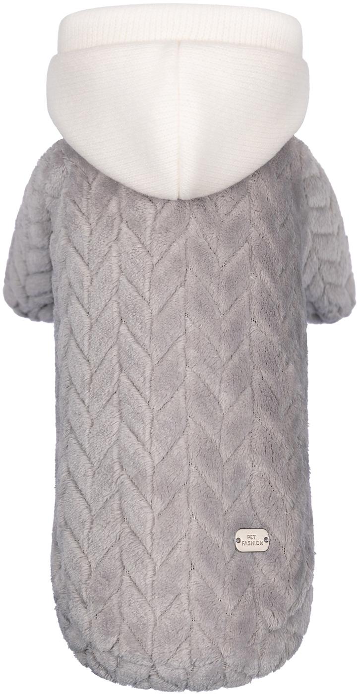 Толстовка Pet Fashion DELICATE XХS Серый (4823082429806)