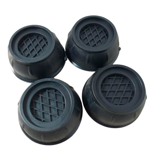 Антивібраційні підставки для пральної машини Shock Pad 4 шт. Black (8064)