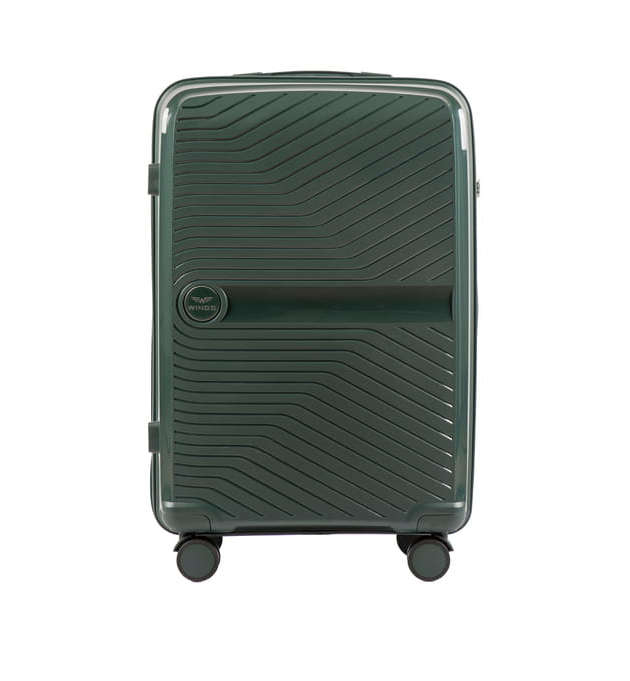 Валіза дорожня середня з поліпропілену Wings DQ181-04 M Зелений - фото 1 Валіза дорожня середня з поліпропілену Wings DQ181-04 M Зелений - фото 1