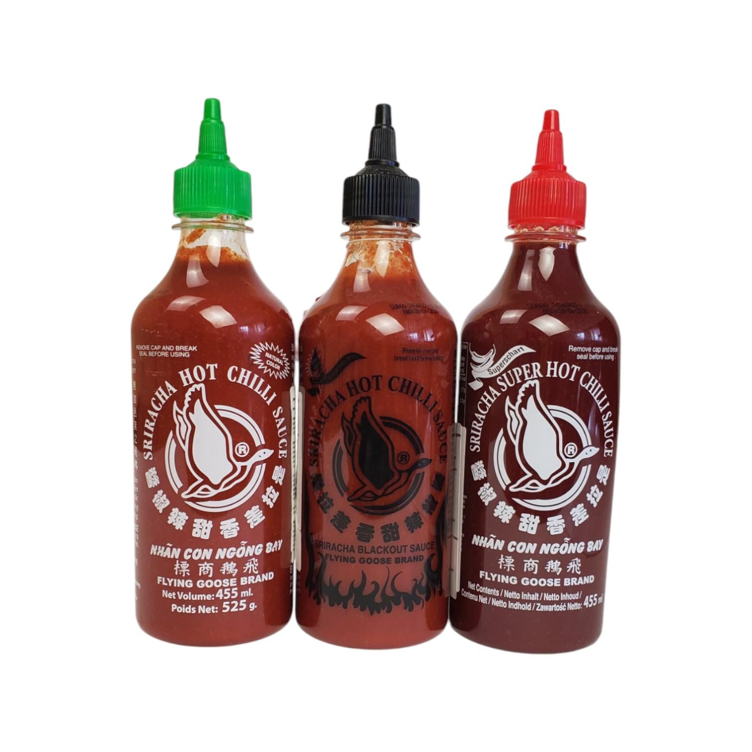Набор соусов шрирача Flying Goose 455 мл 3 шт. (MIXSH001)