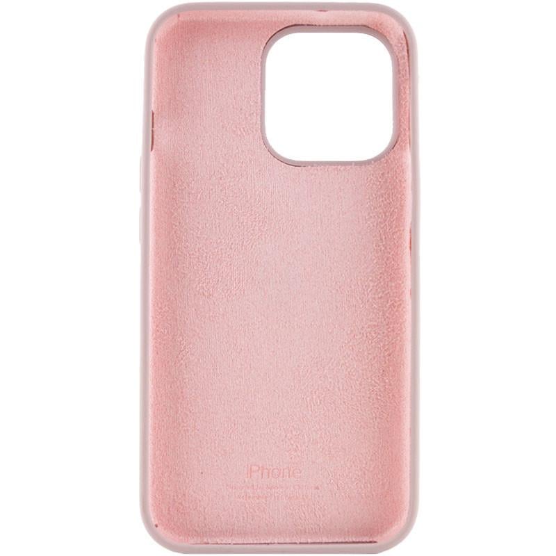 Силиконовый Чехол Накладка Silicone Case для iPhone 14 Plus Бежевый - фото 3