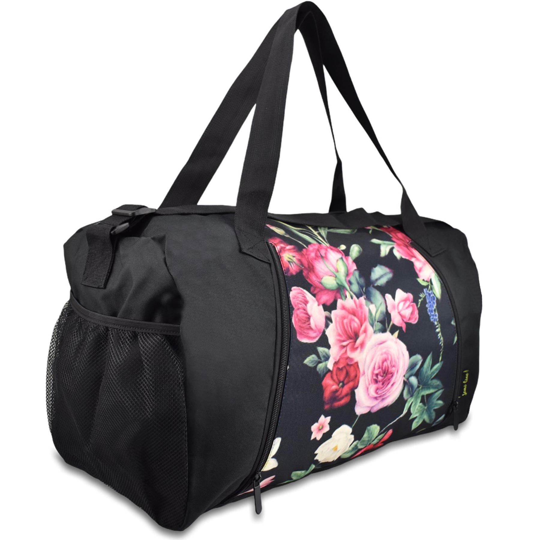 Дорожная сумка SEMI LINE 45 л Black Print (A3007-1)