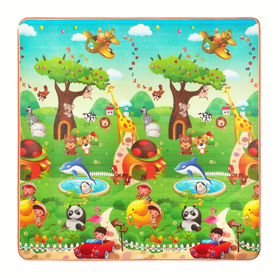 Розвиваючий килимок 4Fizjo Kids двосторонній 180x180x1 см (4FJ0164)