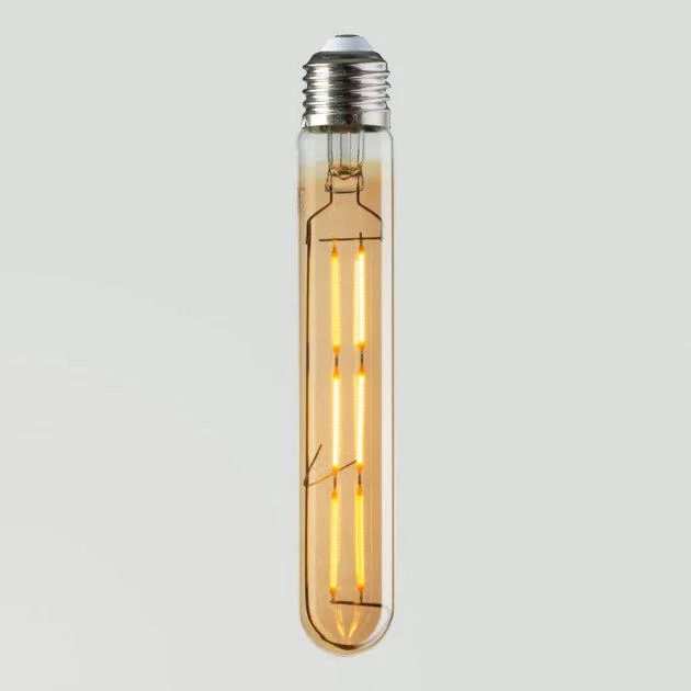 Светодиодная лампа HOROZ ELECTRIC RUSTIC TUBE-6 6W E27 2200K (27158746)