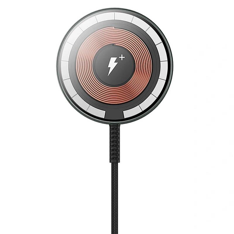 Зарядное устройство беспроводное WIWU M14 Transparent Magnetic Wireless Charger (00000066837_1)