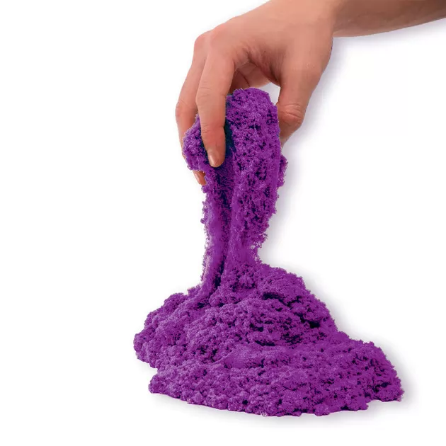 Песок для детского творчества KINETIC SAND COLOUR 907 г Фиолетовый (71453P) - фото 3