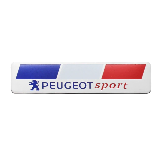 Эмблема алюминиевая Peugeot sport 12х2,6 см (1695298494)