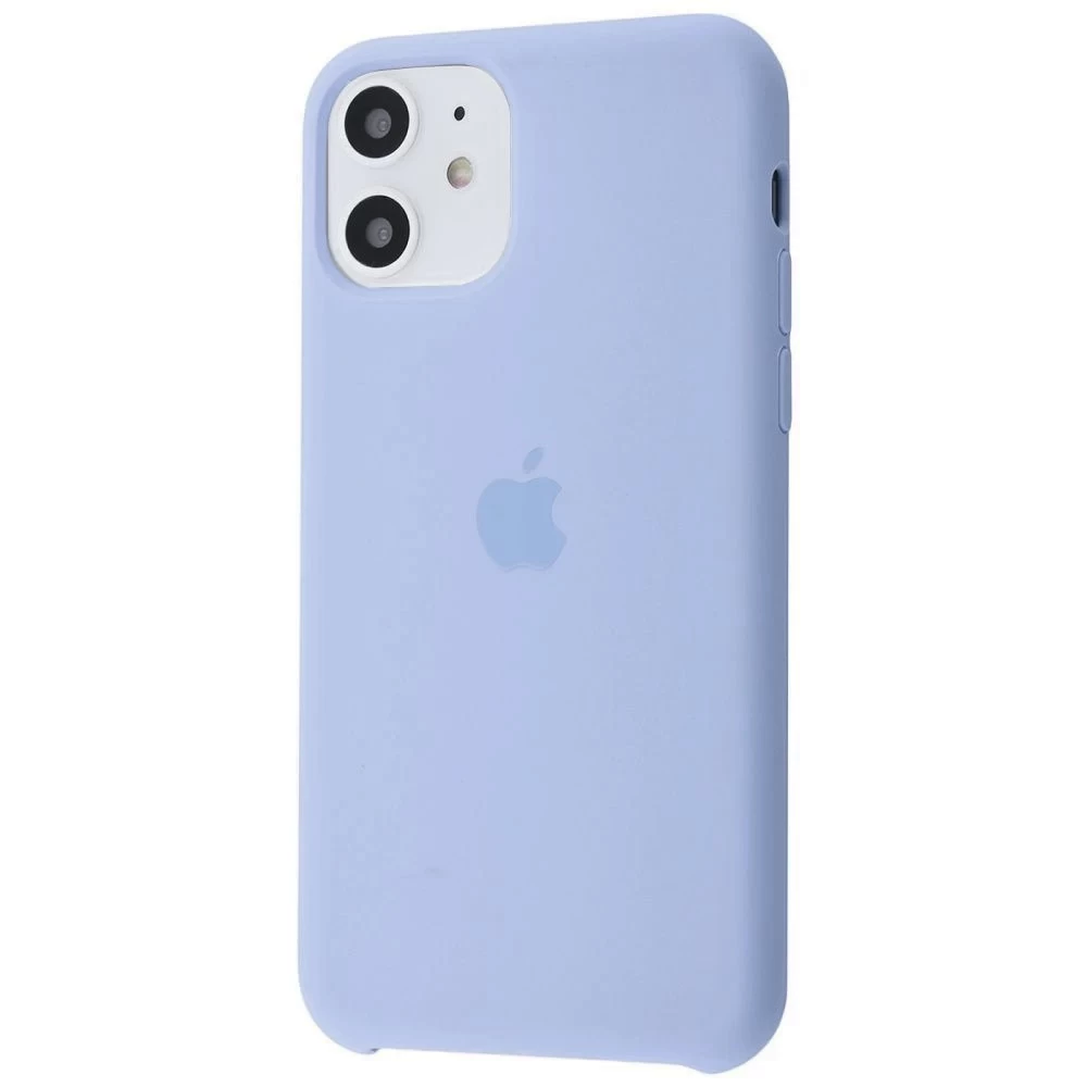 Силіконовий Чохол Накладка Silicone Case для iPhone 11 Lilac