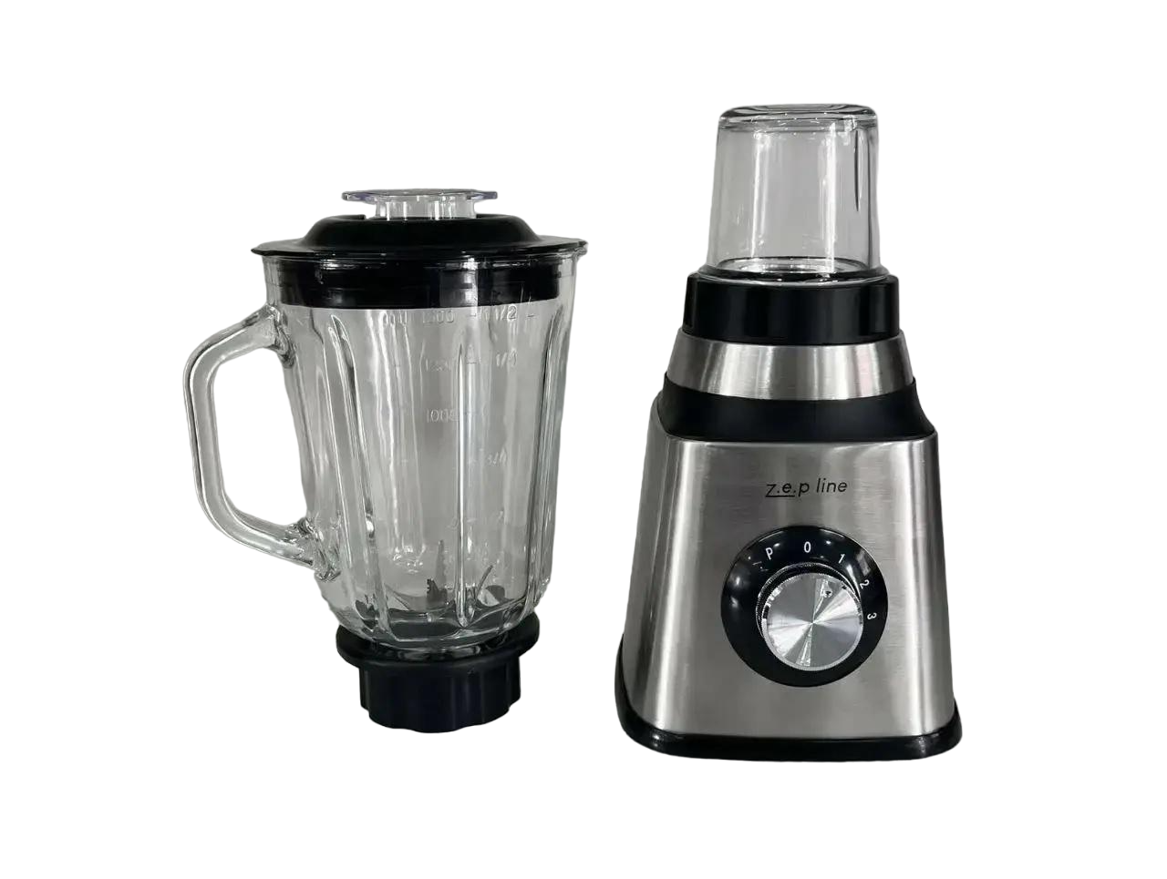 Блендер настольный Zepline ZP-068-D1 2000W 2в1 Серебристый (13786825)