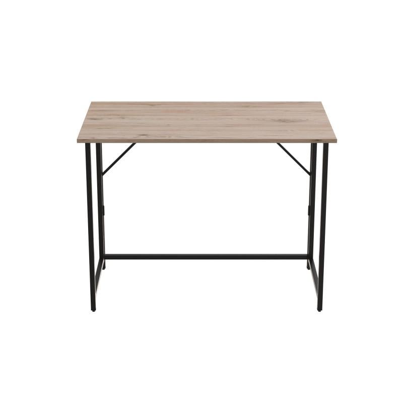 Стіл розкладний Ferrum-decor Moris метал/ДСП 16 мм Чорний/Дуб Сан-Марино (FRD-104670) Стіл розкладний Ferrum-decor Moris метал/ДСП 16 мм Чорний/Дуб Сан-Марино (FRD-104670)