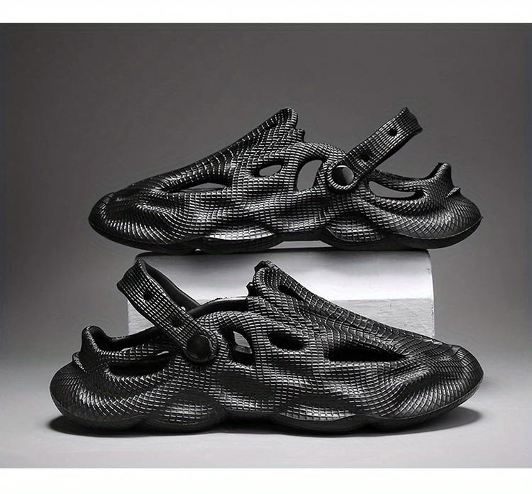 Сабо мужские из пеноматериала EVA для пляжа и повседневной носки р. 37 23,5 см Черный (D-0063-1) - фото 3 Сабо мужские из пеноматериала EVA для пляжа и повседневной носки р. 37 23,5 см Черный (D-0063-1) - фото 3