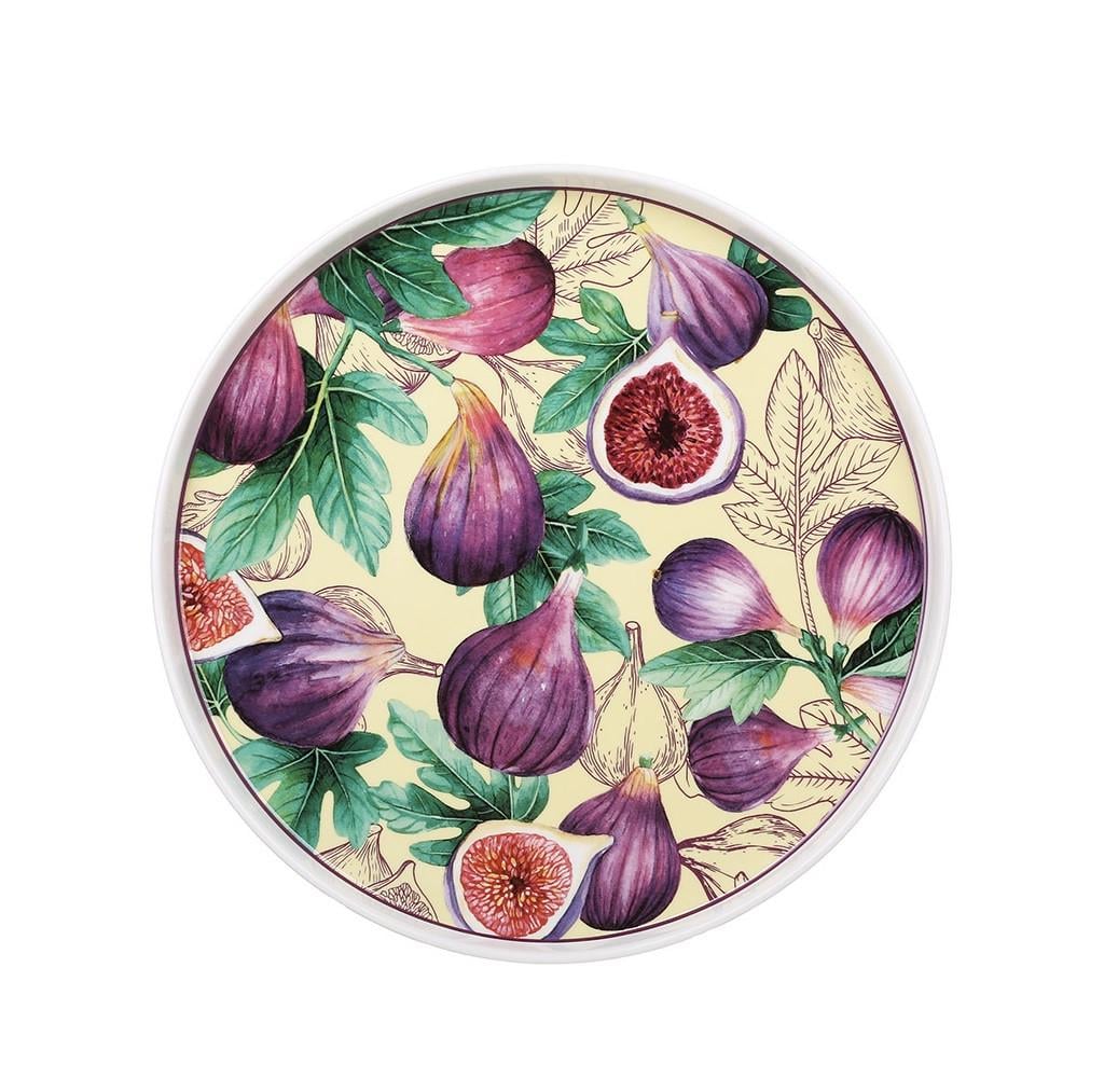 Тарелка BonaDi Fig Velvet фарфор 25х2см (325K) Тарелка BonaDi Fig Velvet фарфор 25х2см (325K)