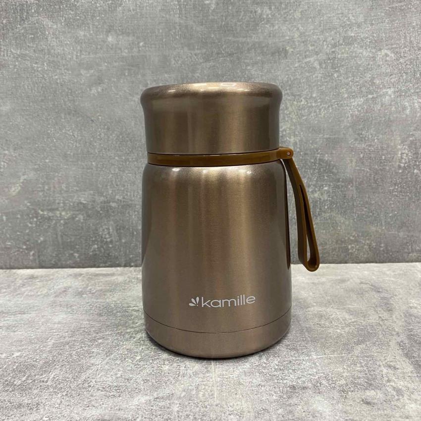 Термос пищевой Kamille КМ-2099 из нержавеющей стали 530 мл Золотой (1723743519)