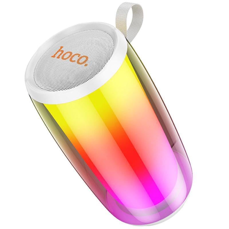 Колонка Bluetooth Hoco HC18 Jumper colorful luminous White (00000066176_2)
