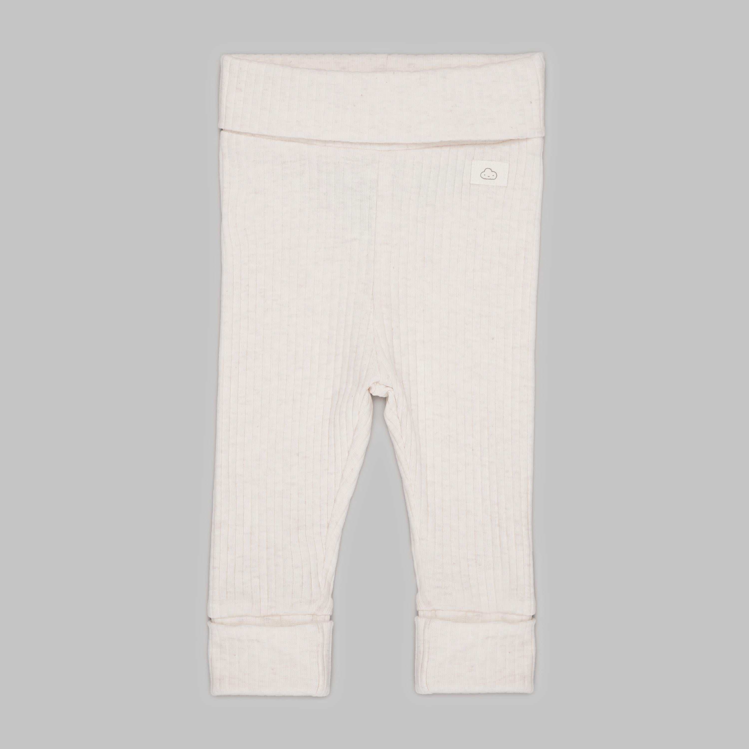 Штани H&M 56 см Молочний (Х24109819003) Штани H&M 56 см Молочний (Х24109819003)