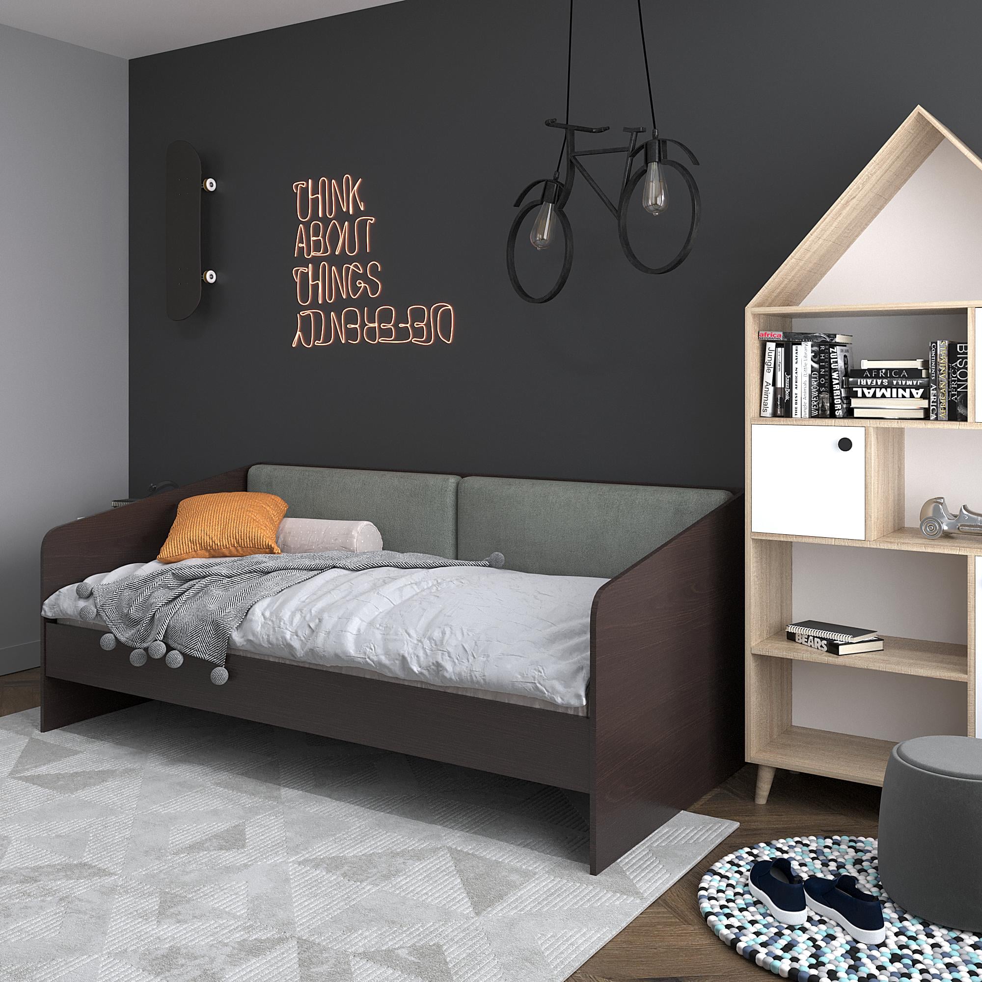 Ліжко КР-дитяче лайт односпальне 800х2040х850 мм Венге магія (14046513) Ліжко КР-дитяче лайт односпальне 800х2040х850 мм Венге магія (14046513)