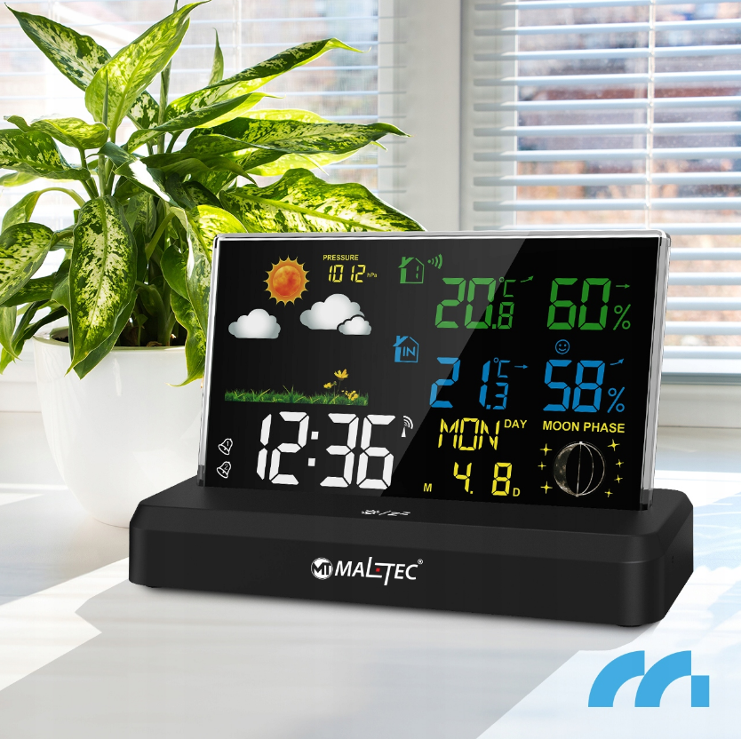 Метеостанция беспроводная Maltec Daily2000M (29356330) - фото 10