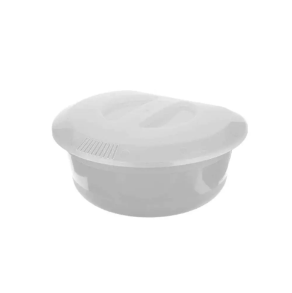 Миска пластиковая кухонная с сеткой для слива и крышкой Консенсус 5 л Белый (AN000980)