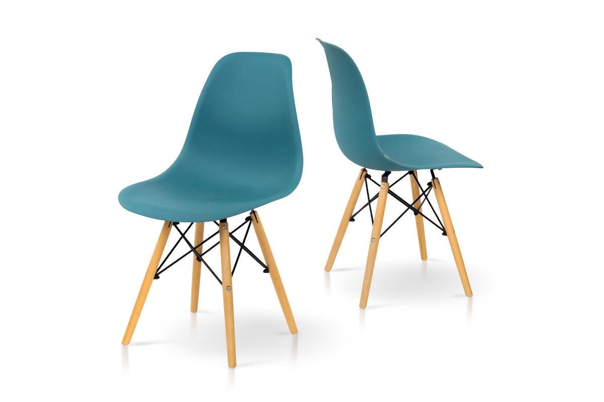 Стілець кухонний Мікс Меблі Смайл Аквамарин/ніжки Бук - фото 6 Стілець кухонний Мікс Меблі Смайл Аквамарин/ніжки Бук - фото 6