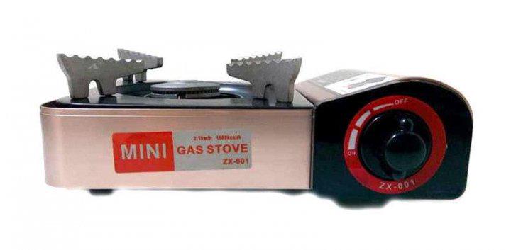 Пальник газовий з п'єзопідпалом портативний mini SmartUs Gas Stove ZX-001 (V4716) - фото 10