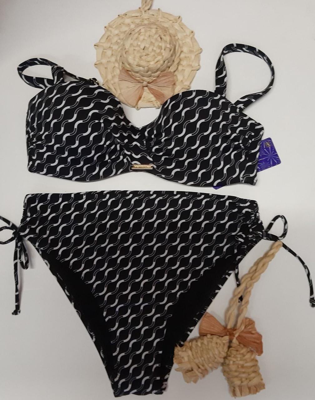 Купальник женский раздельный Z.Five W88726-2k с принтом р. 48 Черный - фото 3 Купальник женский раздельный Z.Five W88726-2k с принтом р. 48 Черный - фото 3