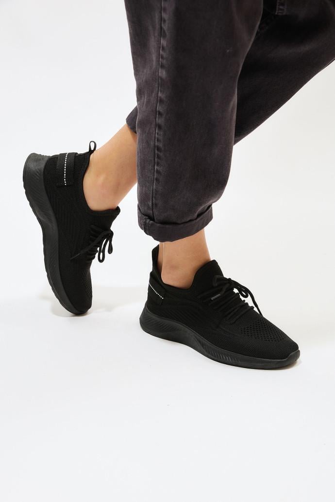 Кроссовки женские демисезонные ALLSY р. 38 Черный (197452)