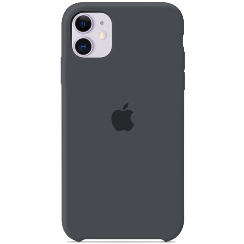 Чохол GoVern Silicone Case Full для Apple iPhone 11 Charcoal Gray