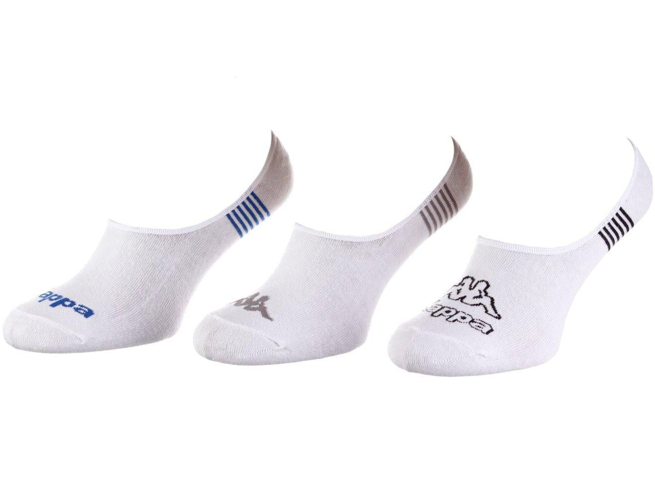 Носки Kappa 3 пары р. 39-42 White 93518209-1