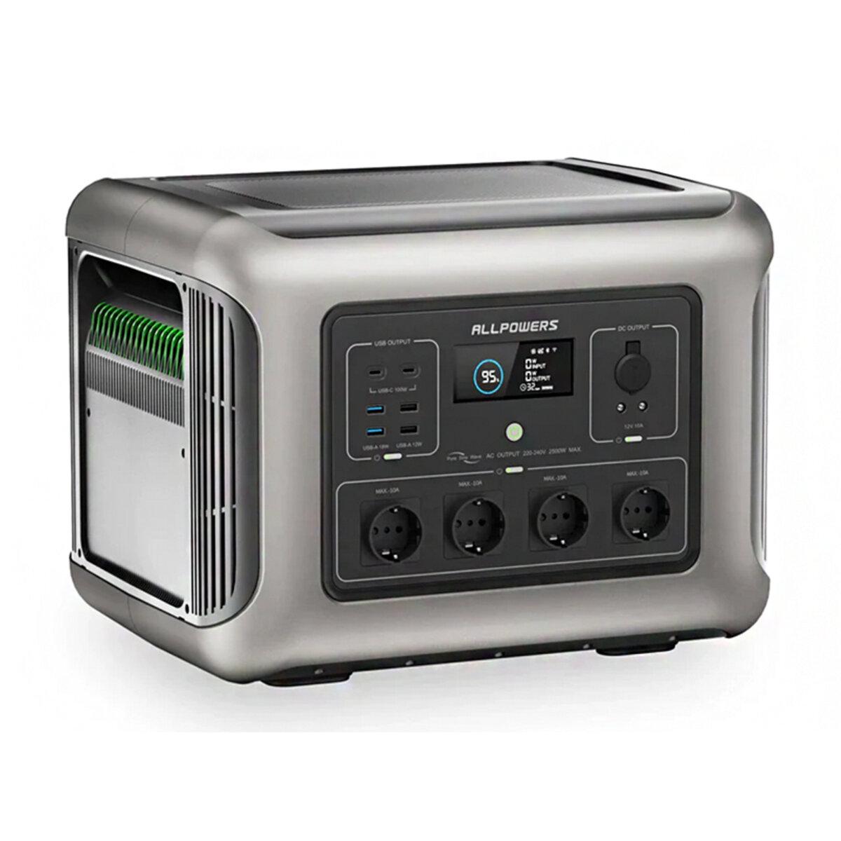 Зарядная станция ALLPOWERS R2500 LiFePO4 - фото 7 Зарядная станция ALLPOWERS R2500 LiFePO4 - фото 7