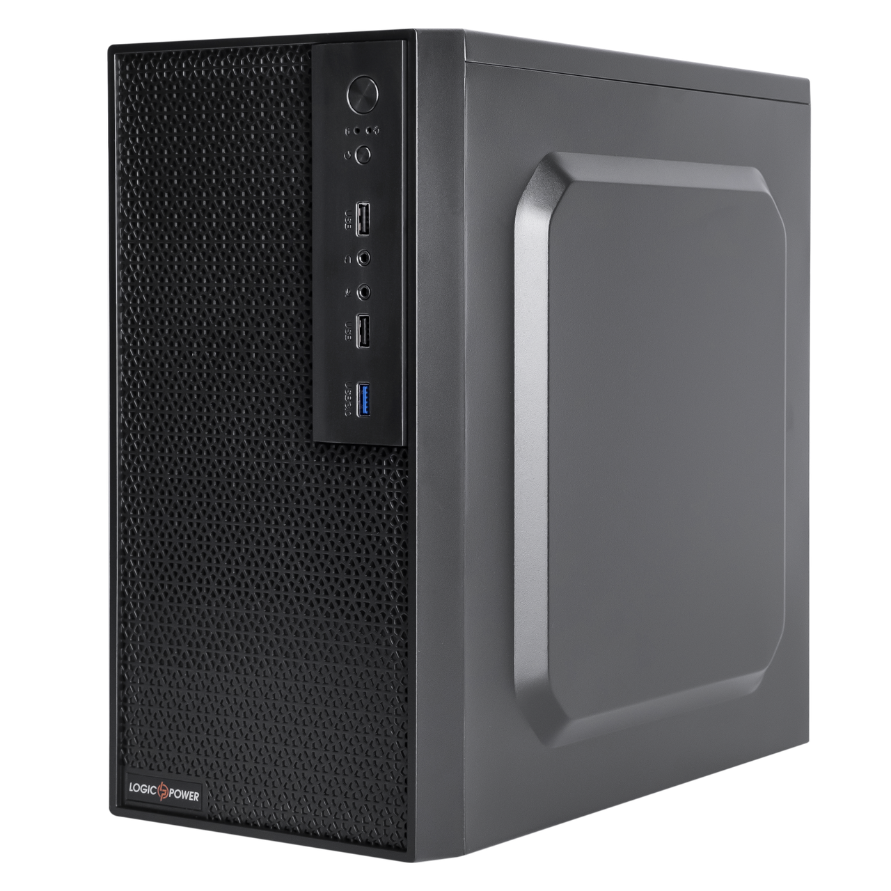 Корпус LP 6109-400W MATX 1xUSB3.0 2xUSB2.0 12 см