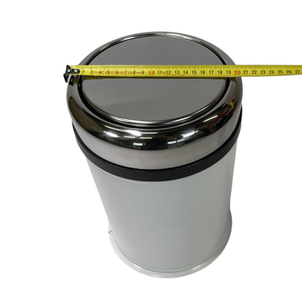 Ведро для мусора с поворотной крышкой MAXIFLOW 8 л Белый (4513.0000В.101.08) - фото 2 Ведро для мусора с поворотной крышкой MAXIFLOW 8 л Белый (4513.0000В.101.08) - фото 2