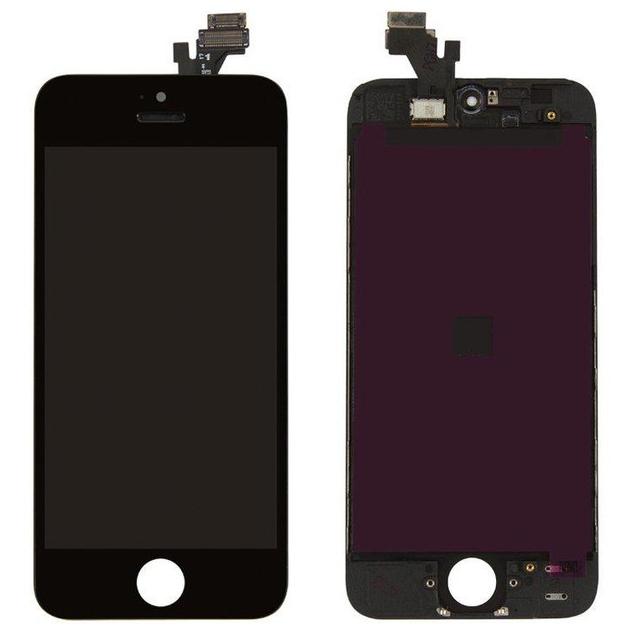Дисплейный модуль Liquid Crystal Display/Touchscreen для Apple Iphone 5 Черный (000018917)