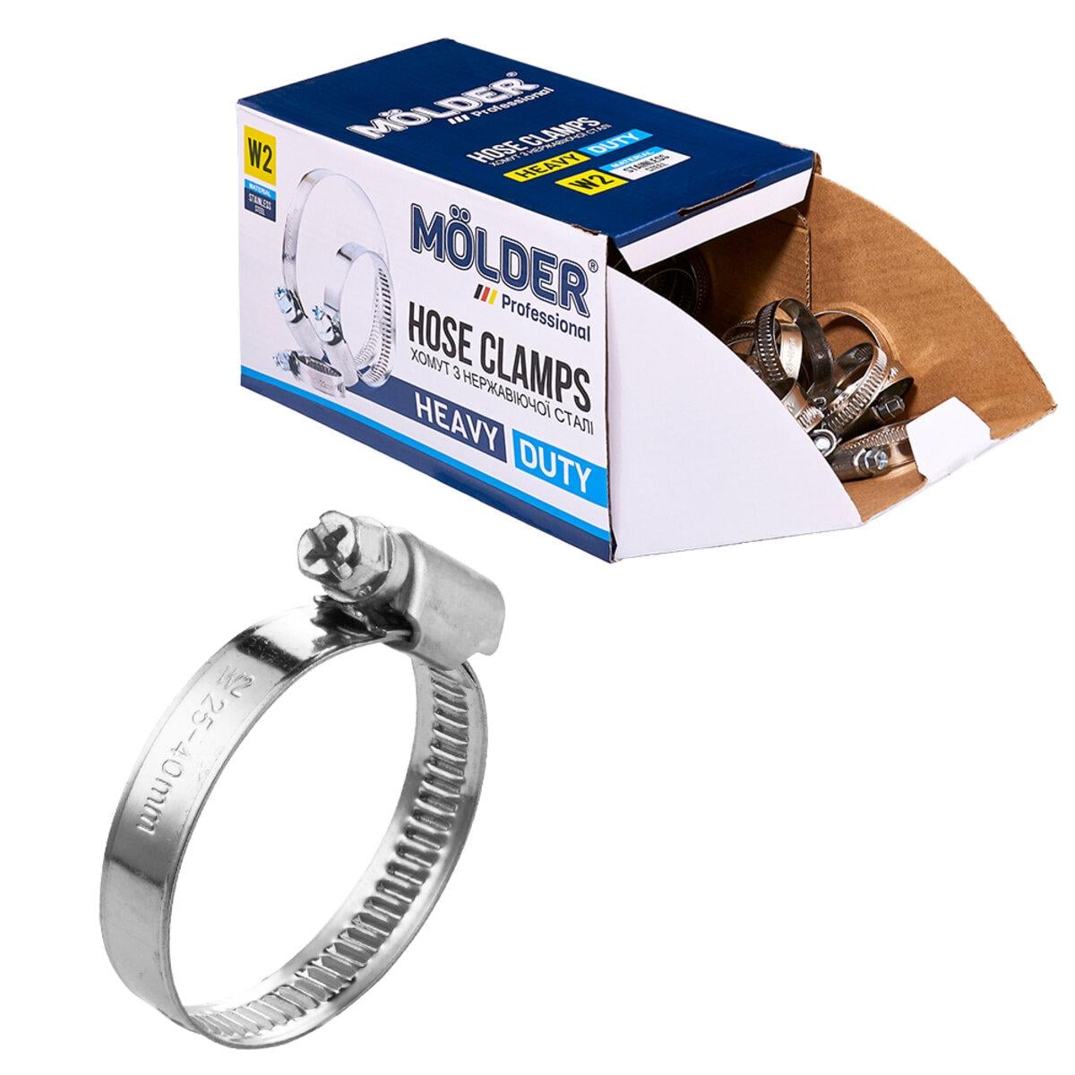 Хомуты Molder 25-40/W 2 9 мм