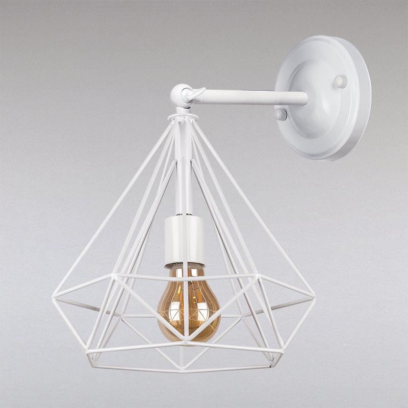 Бра настенное лофт Light House LS-13132-1 WH на одну лампу Белый
