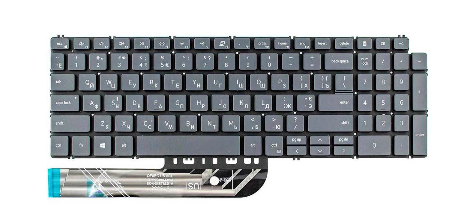 Клавиатура для ноутбука Vostro 15 7590 с подсветкой клавиш (122973)