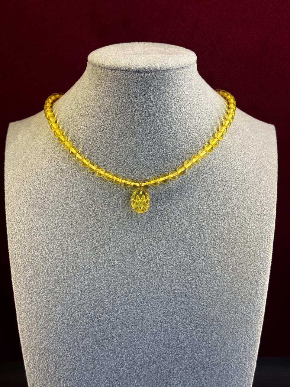 Бусы детские из янтаря 38 см (у-32)