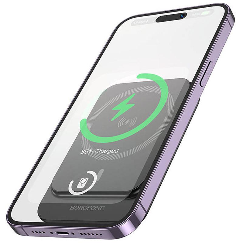 Повербанк Borofone BJ63 Nimble PD20W с БЗП 5000 mAh Black (00000073402_1) - фото 4 Повербанк Borofone BJ63 Nimble PD20W с БЗП 5000 mAh Black (00000073402_1) - фото 4