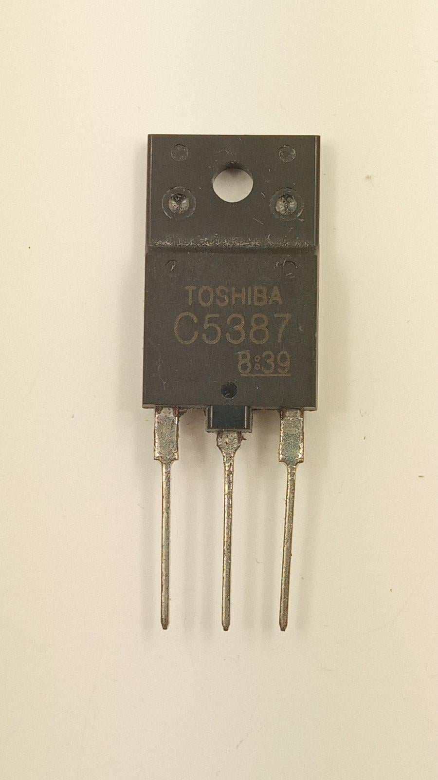 Транзистор 2SC5387 1500V 10A 50W (05605) Транзистор 2SC5387 1500V 10A 50W (05605)