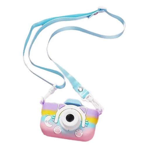 Фотоаппарат детский цифровой ET015 Cat Blue/Pink rainbow (13103087) Фотоаппарат детский цифровой ET015 Cat Blue/Pink rainbow (13103087)
