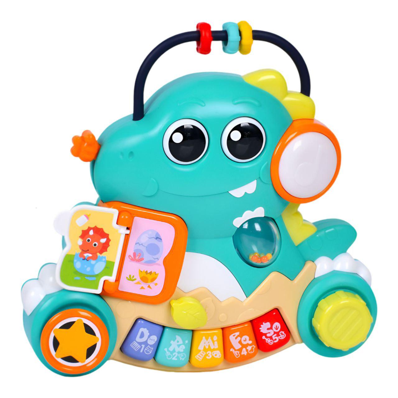 Пианино интерактивное HE8976 в форме динозавра 3 режима звуки животных/свет (27877974) Пианино интерактивное HE8976 в форме динозавра 3 режима звуки животных/свет (27877974)