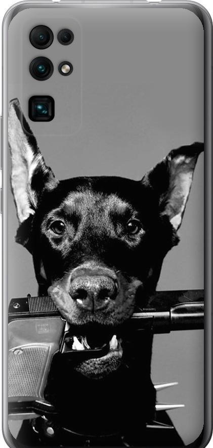 Чехол на Huawei Honor 30 Доберман (2745u-1921-42517) Чехол на Huawei Honor 30 Доберман (2745u-1921-42517)
