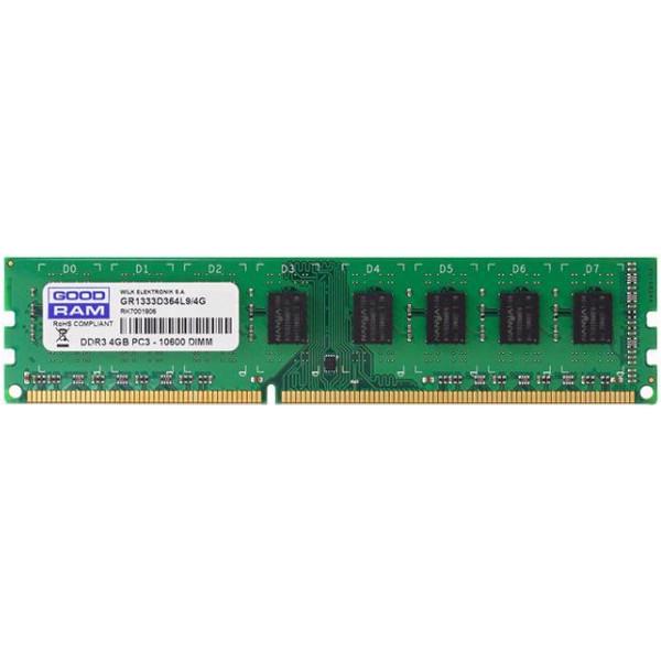 Оперативная память Goodram DDR3 GR1333D364L9/4G 4 Гб 1333 МГц (13464418)