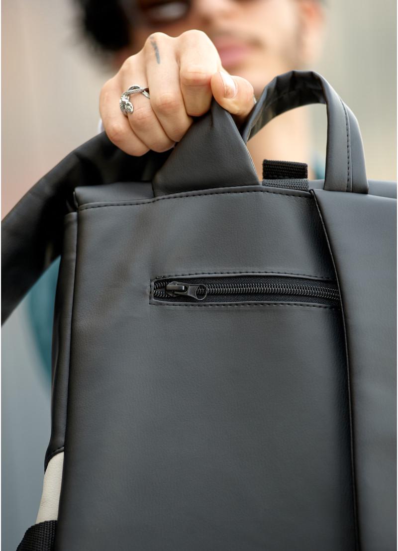 Рюкзак чоловічий Sambag Rene Double Чорно-сірий (15351020) - фото 6
