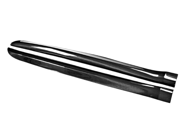 Накладки на пороги DDCarbon для BMW X5 F-15 2013-2018 гг. натуральный карбон (137195)
