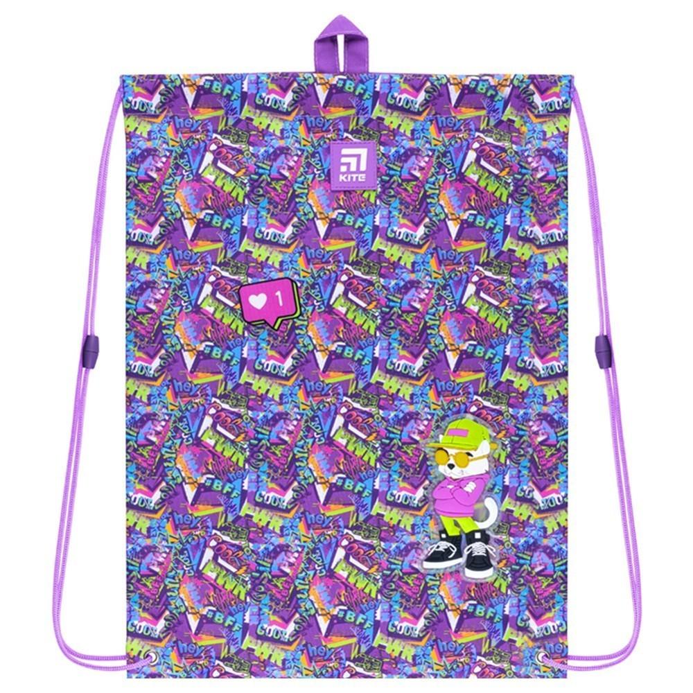 Сумка для взуття KITE Education Chilling Cat (K22-600M-11)