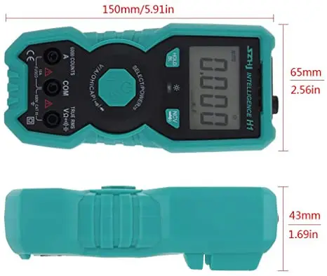 Мультиметр цифровий Intelligence H1 повний автомат (1182695787) - фото 2 Мультиметр цифровий Intelligence H1 повний автомат (1182695787) - фото 2