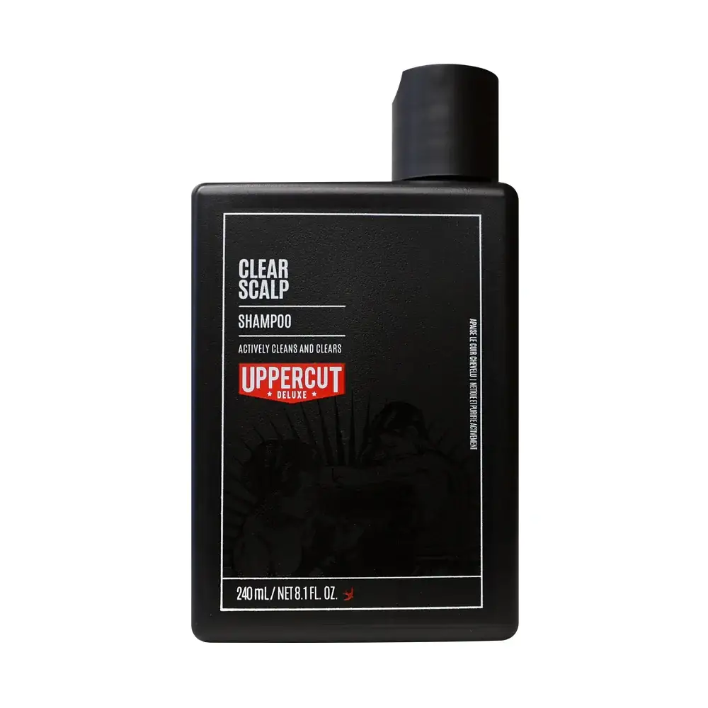 Шампунь мужской против перхоти Uppercut Deluxe Clear Scalp Shampoo 240 мл